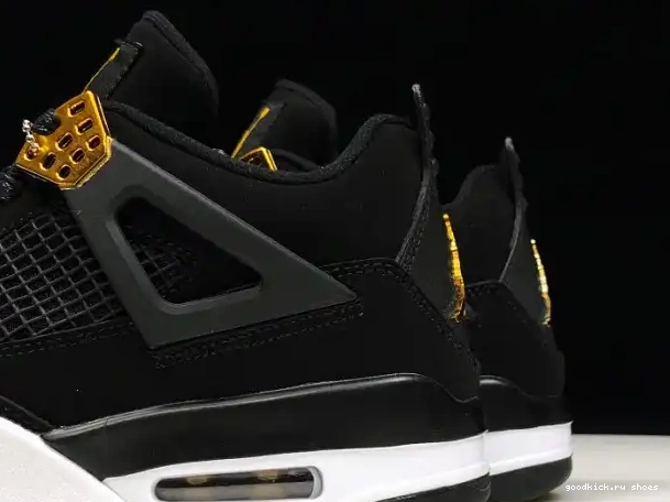 Cheap 308497-032 Air 4 Metallic Jordan Royalty Gold-White Black 0323